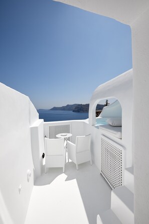 Balcony view - Oia White Cave Oia Cliff (Santorini)