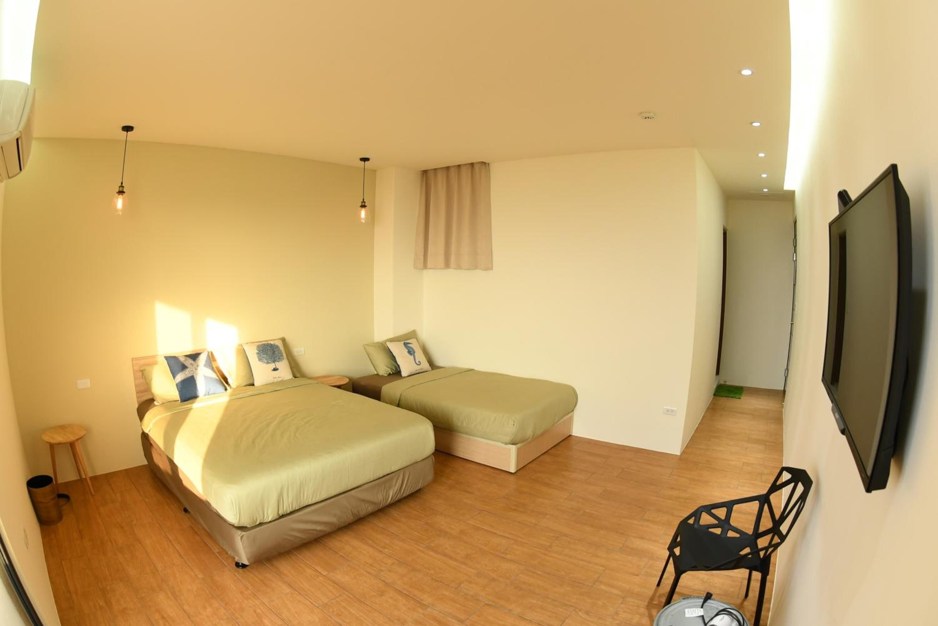 Mörkläggningsgardiner, ljudisolering och gratis wi-fi