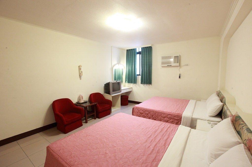 quadruple room, 2 double beds | desk, blackout curtains, free wifi, bed sheets