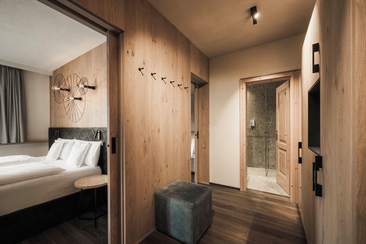 Classic Quadruple Room, Mountain View | Premium bedding, down comforters, minibar, in-room safe