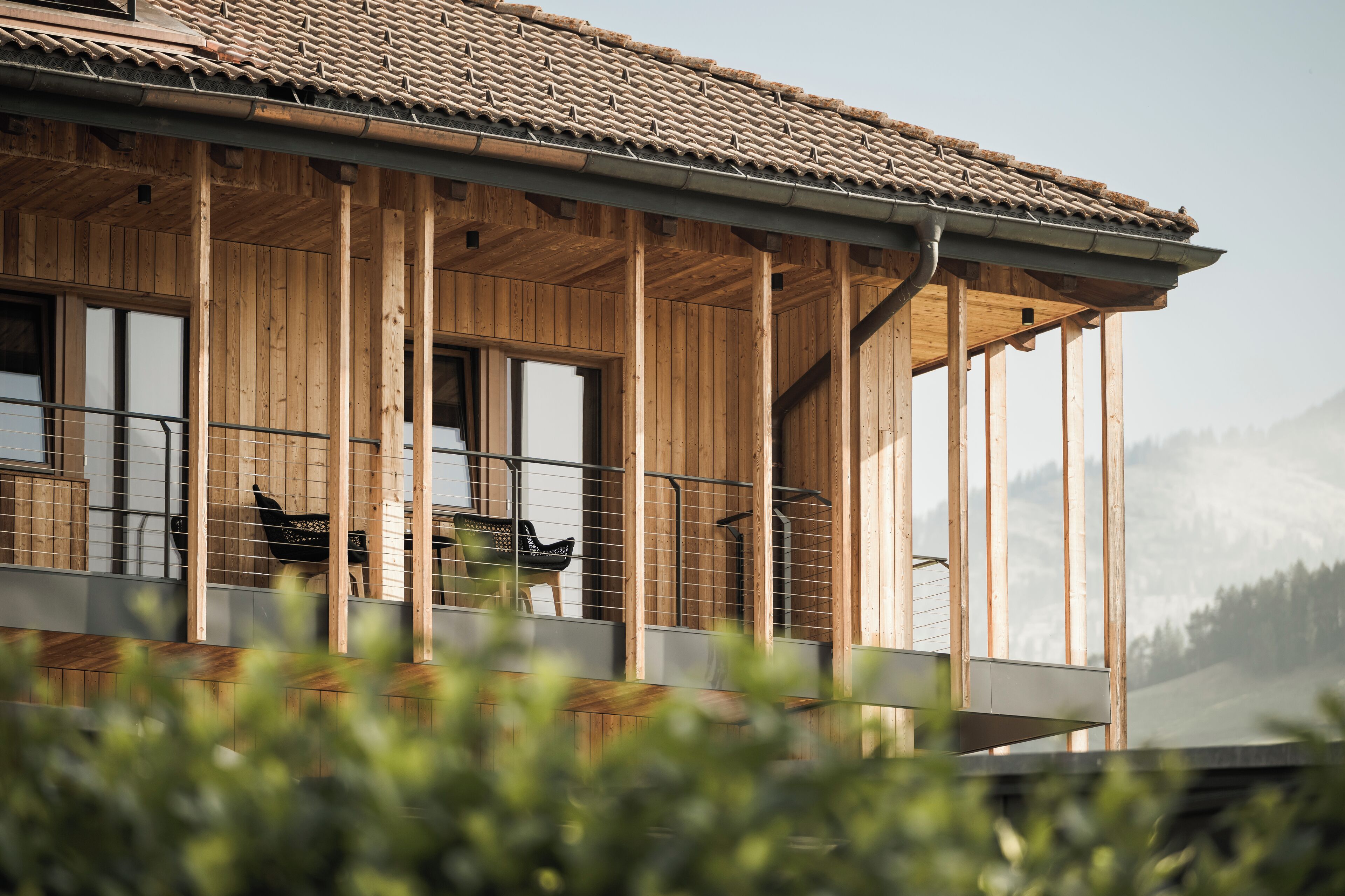 Fassade der Unterkunft