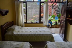 Basic Triple Room, Multiple Beds, Courtyard View | View from room