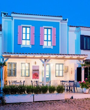 Terrace/patio - Bademlik Otel (Bozcaada)