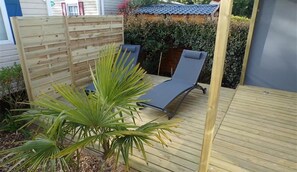 Premium Mobile Home, 3 Bedrooms (Home Flower) | Terrace/patio