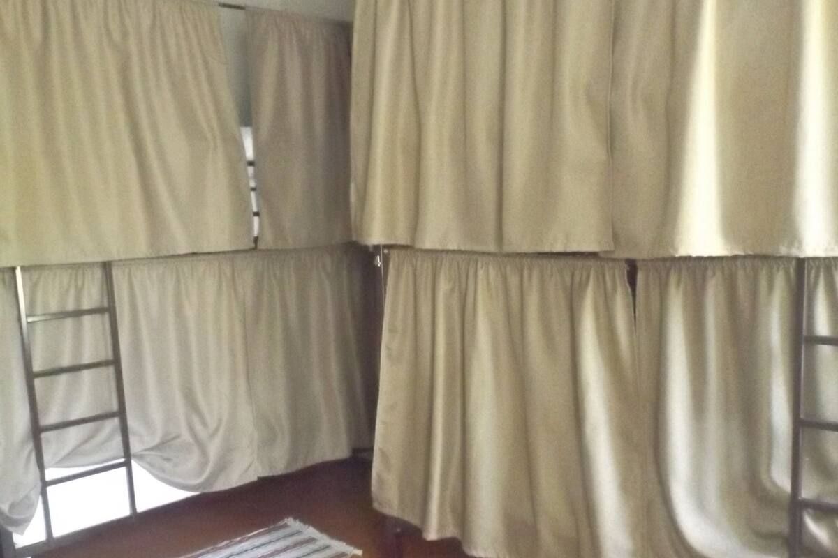 Blackout drapes, soundproofing, iron/ironing board, free WiFi