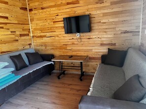 ビジネス バンガロー | 1 室のベッドルーム、高級寝具、客室ごとに異なる装飾、客室ごとに異なるインテリア