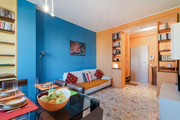 公寓, 1 間臥室 | 客廳 | 40 吋智能電視連數碼電視頻道、電視、Netflix