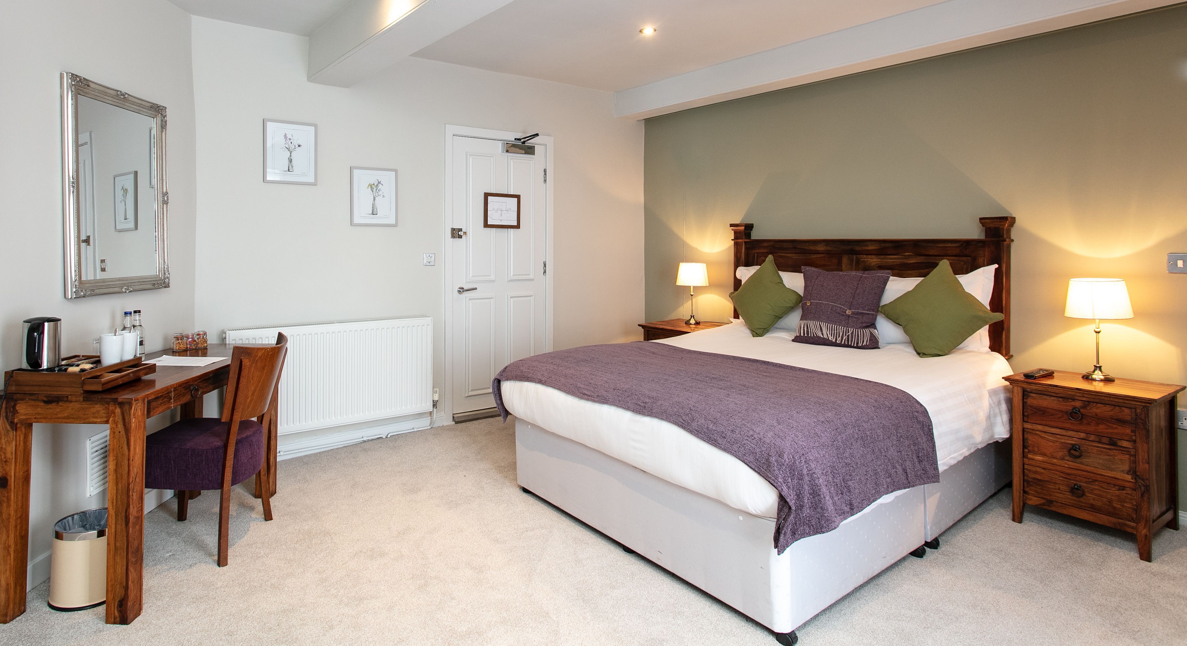 Blackout curtains, iron/ironing board, free WiFi, bed sheets