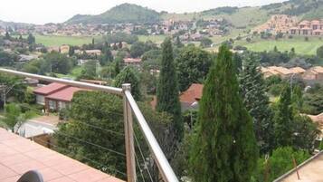 Vue depuis lâhĂ©bergement