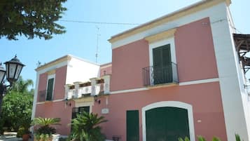 Voorkant van accommodatie