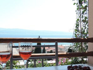 Apartment, Meerblick (2) | Blick vom Balkon