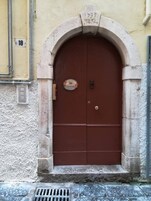 Entrada de la propiedad