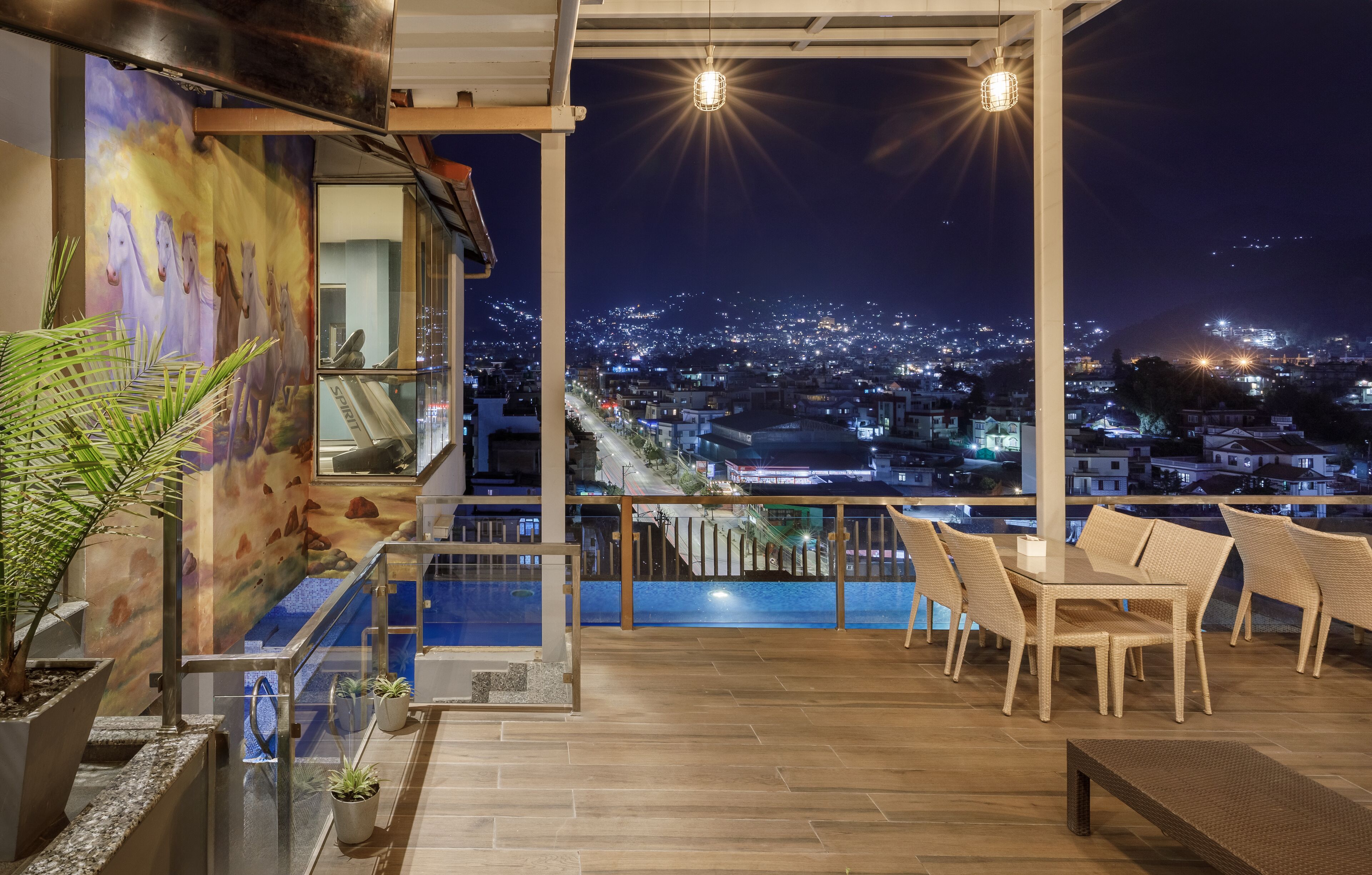 Outdoor pool, open 6:00 AM to 10:00 PM, sun loungers