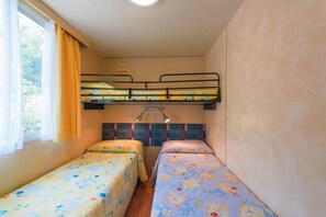 2 habitaciones y ropa de cama