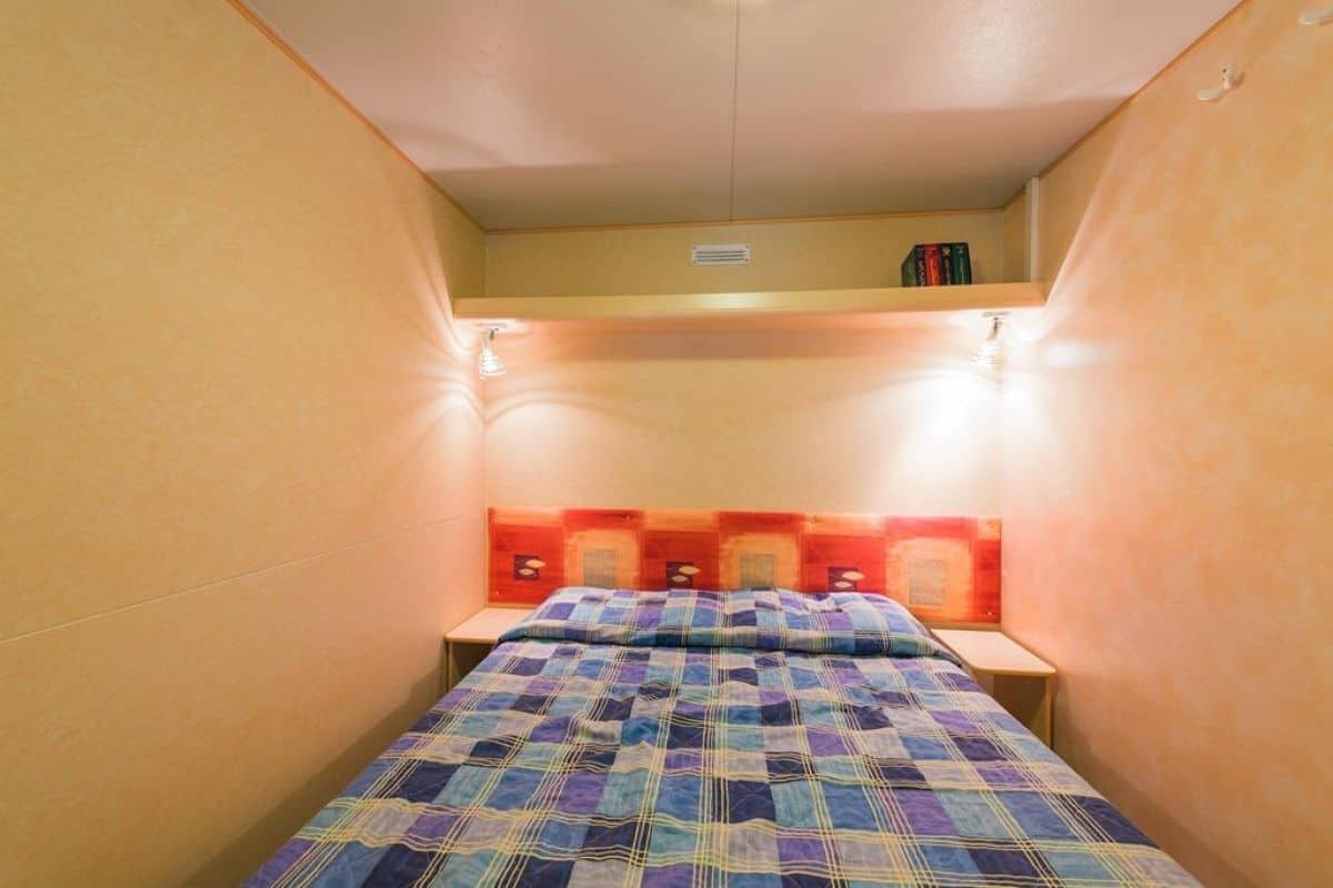 Stacaravan (Aurora) | 2 slaapkamers, beddengoed