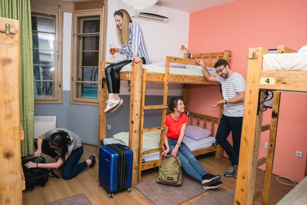 Bed in 6-Bed Dormitory Room (age 18-40)