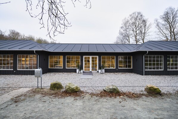 Voorkant van accommodatie