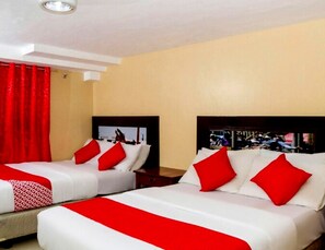 Free WiFi, bed sheets