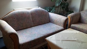 In-room safe, blackout curtains, iron/ironing board, cots/infant beds