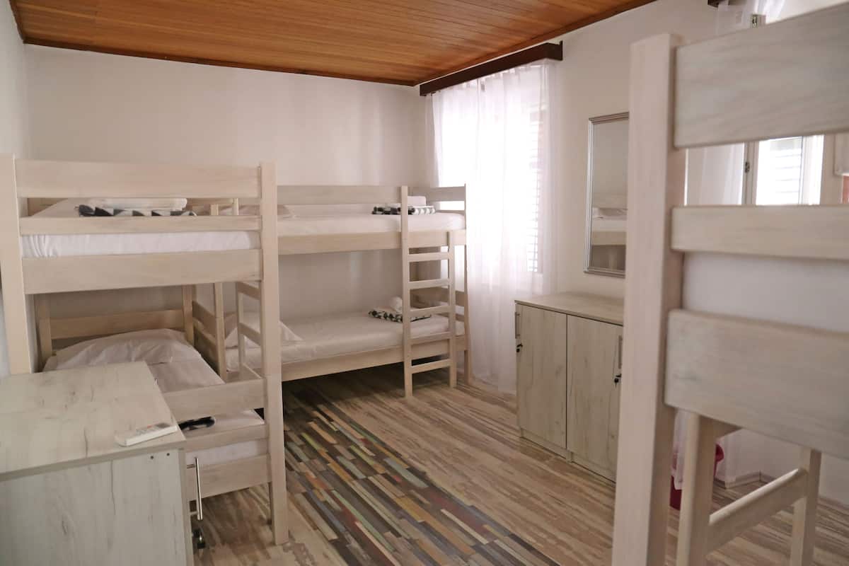 Bed in 8-Bed Mixed Dormitory Room | 隔音、免费 WiFi