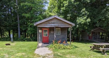"Goins" Camping Cabin #11 | Pet Friendly