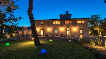 Front of property – evening/night