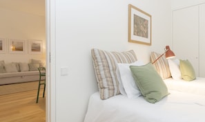 Flat 1B | 1 chambre, draps italiens de Frette, literie de qualité
