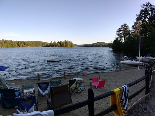 #2 Adirondack FamilyFriendly Waterfront on LoonLake. Boating,fishing,swimming! 