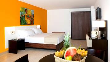 Suíte standard, 1 cama King (Superior King) | 1 quarto, roupas de cama premium, cofres nos quartos, escrivaninha