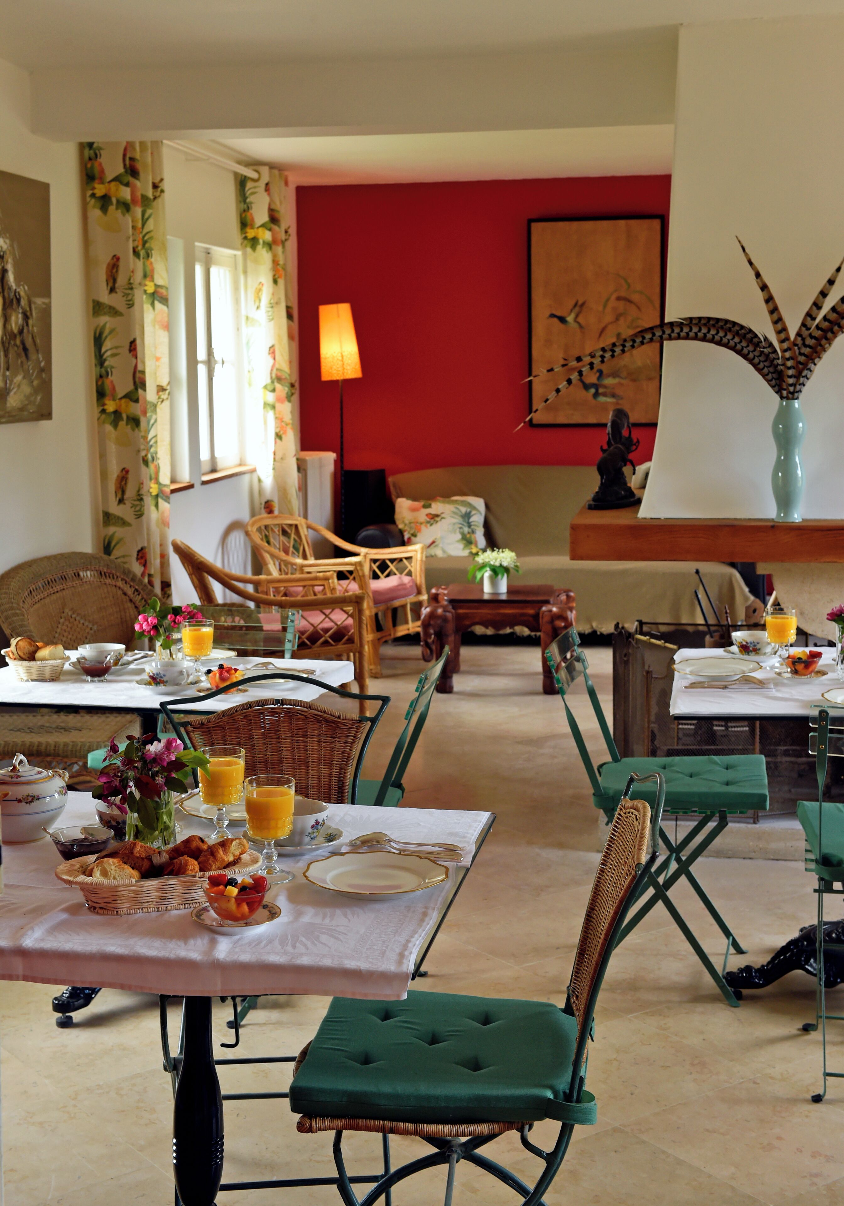 Serveert diner, Franse gerechten