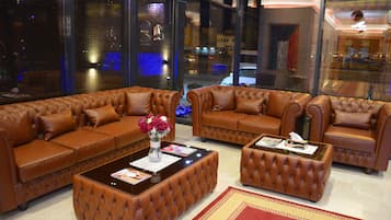 Sala de estar en el lobby