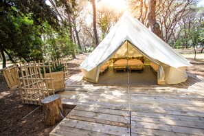 Standard Tent (4 People) | 1 bedroom, cribs/infant beds, free WiFi, bed sheets - Pigna Felice - Glamping (Grosseto)