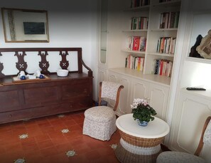 Sala de estar en el lobby