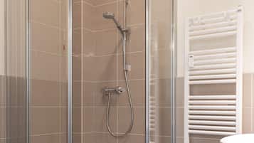 Classic Double Room, 1 King Bed, City View | Bathroom | Shower, free toiletries, hair dryer, bidet