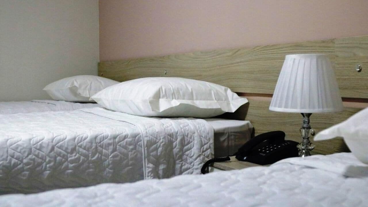 minibar, desk, free wifi, bed sheets