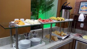 Gratis frukostbuffé varje dag 