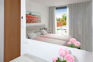 3 soverom, safe på rommet, strykejern/-brett og wi-fi