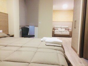 Free WiFi, bed sheets