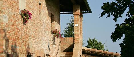 Fassade der Unterkunft