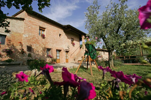 Fassade der Unterkunft