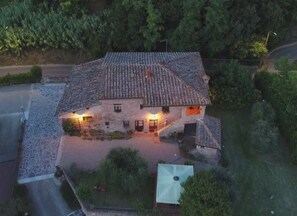 Aerial view - Podere Il Pero (Siena)