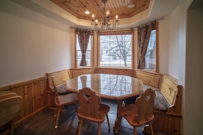 Casa geminada, 3 quartos | Opções para refeição no quarto
