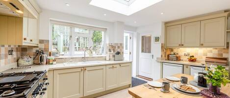 Microwave, oven, dishwasher, toaster