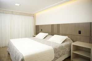 Ropa de cama hipoalergénica, minibar y sistema de insonorización 