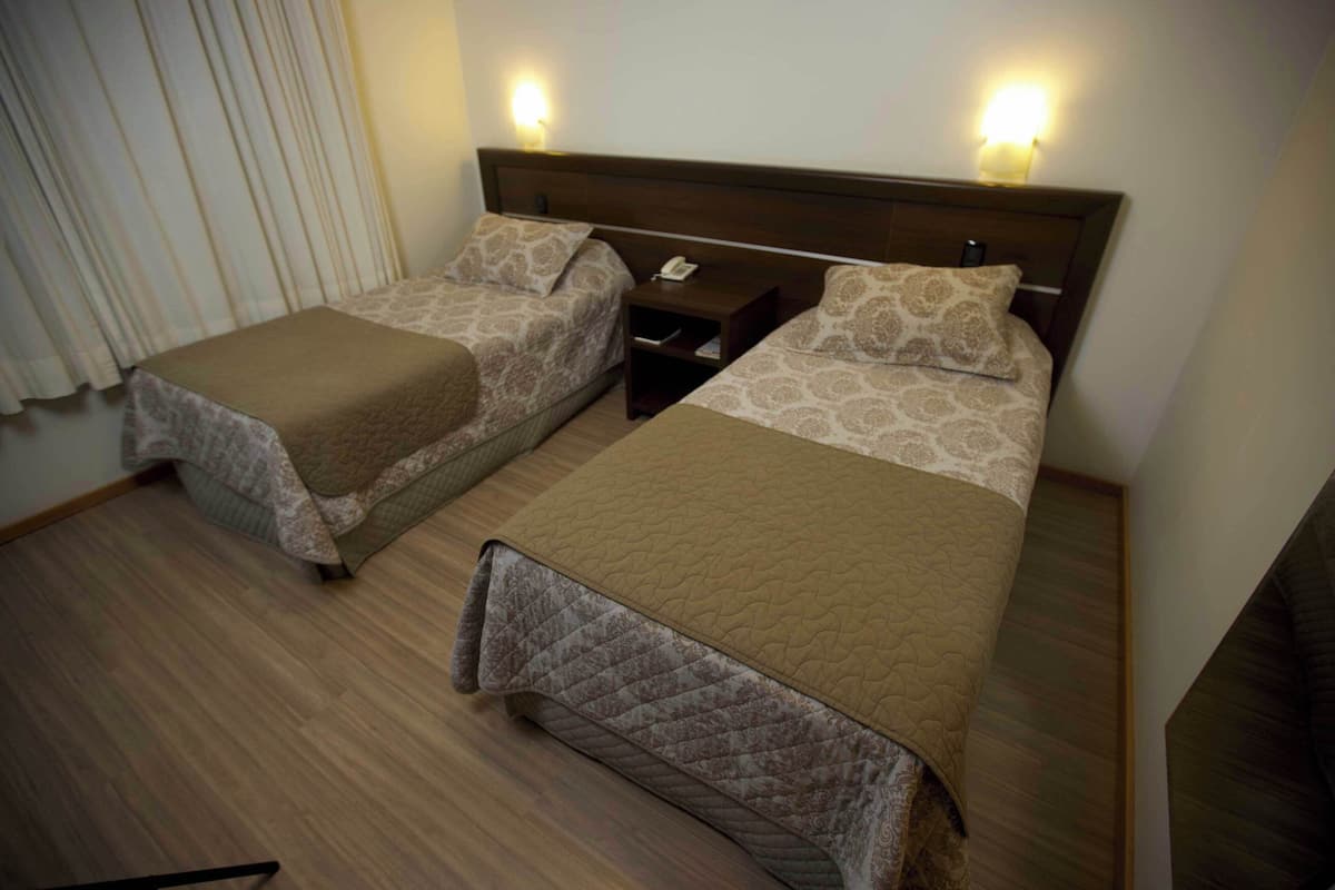 Standaard Twin kamer | 1 slaapkamer, hypoallergeen beddengoed, een minibar, geluiddichte muren