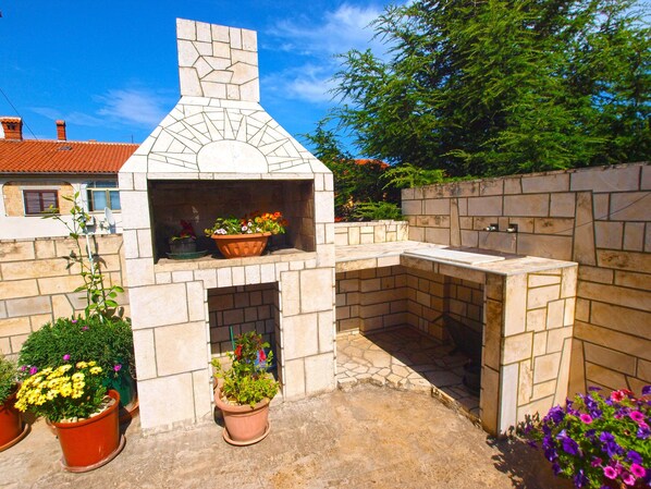 Aire de pique-nique/barbecue