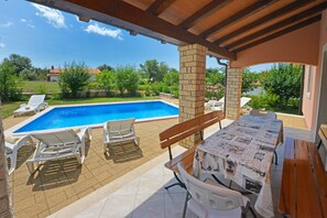 Standard Villa, 3 Bedrooms (0164) | Terrace/patio - Villa 377 (Tinjan)