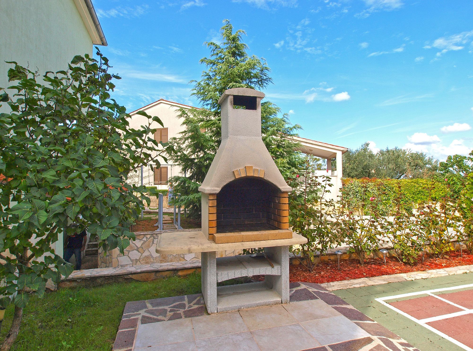 Aire de pique-nique/barbecue