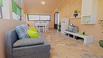 Apartemen Standar, 2 kamar tidur (531/1273) | Area keluarga | TV