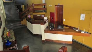 Quiosque de check-in/check-out